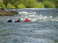 Wildwasser Action / Body Rafting